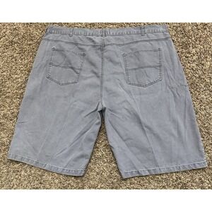 Chams Premium Denim Jean Gray Shorts Baggy Skater  Mens Size 50x13